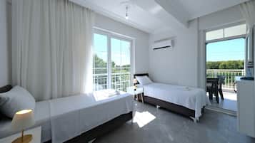 1 Schlafzimmer, hochwertige Bettwaren, kostenlose Minibar
