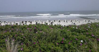 Lagoon on the Wadden See on Wangerooge