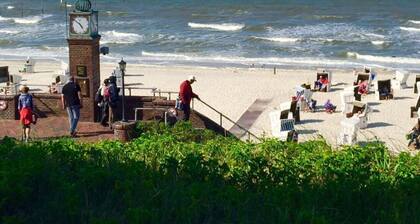 Lagoon on the Wadden See on Wangerooge