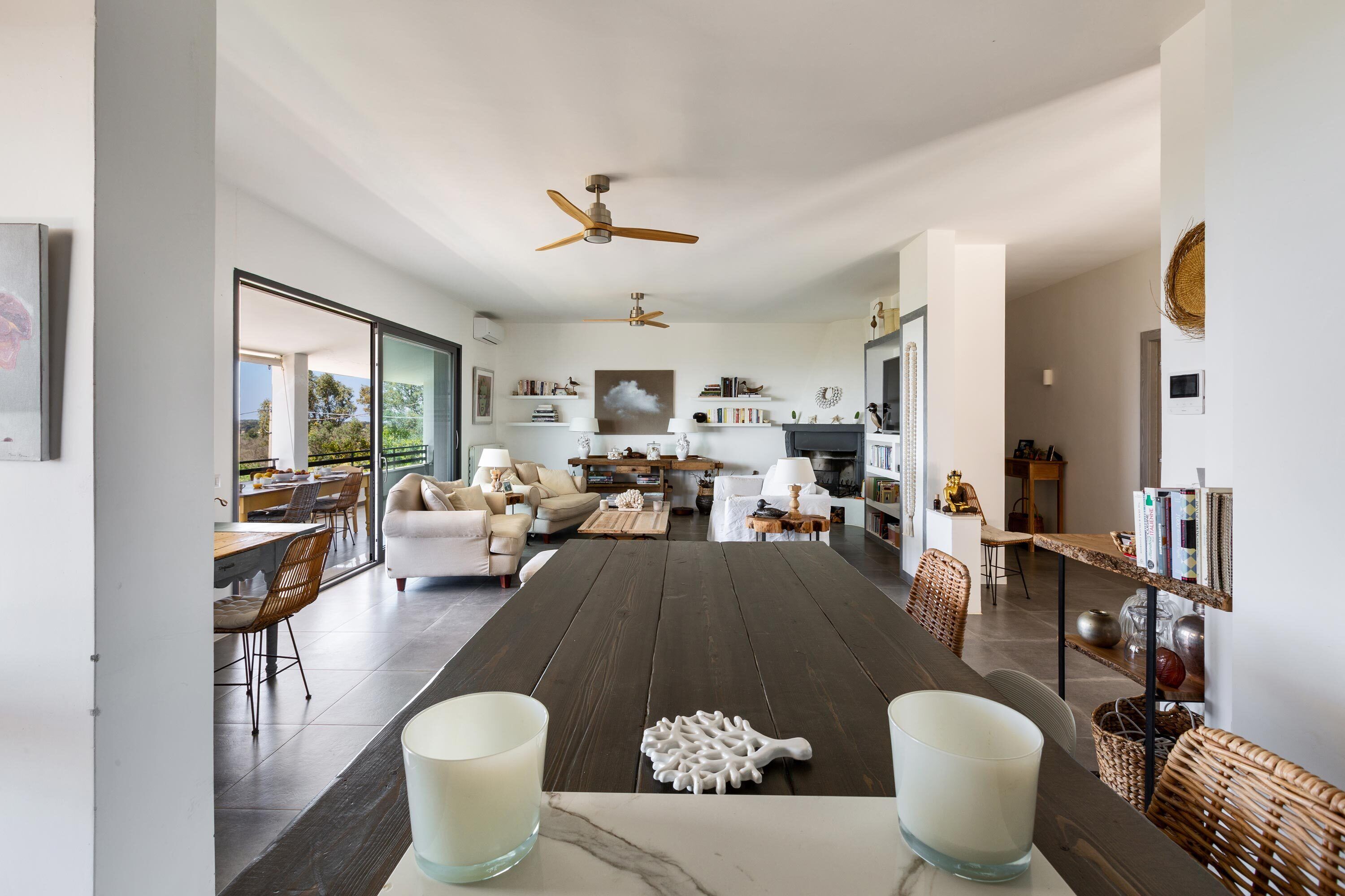 Villa | Area soggiorno | Caminetto