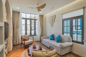 Superior villa, 4 slaapkamers | Woonruimte