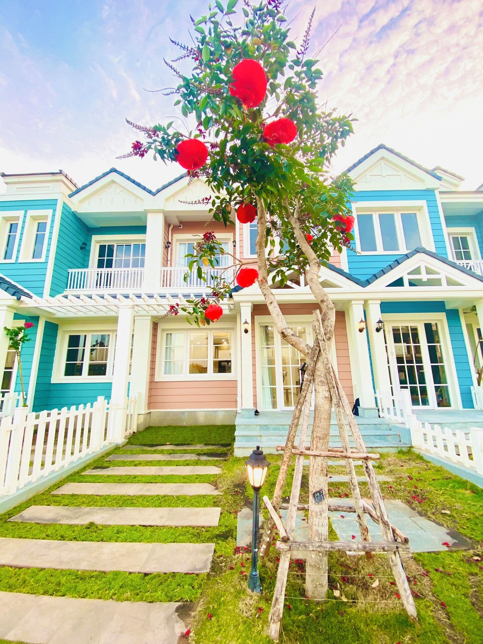 Fachada de la propiedad