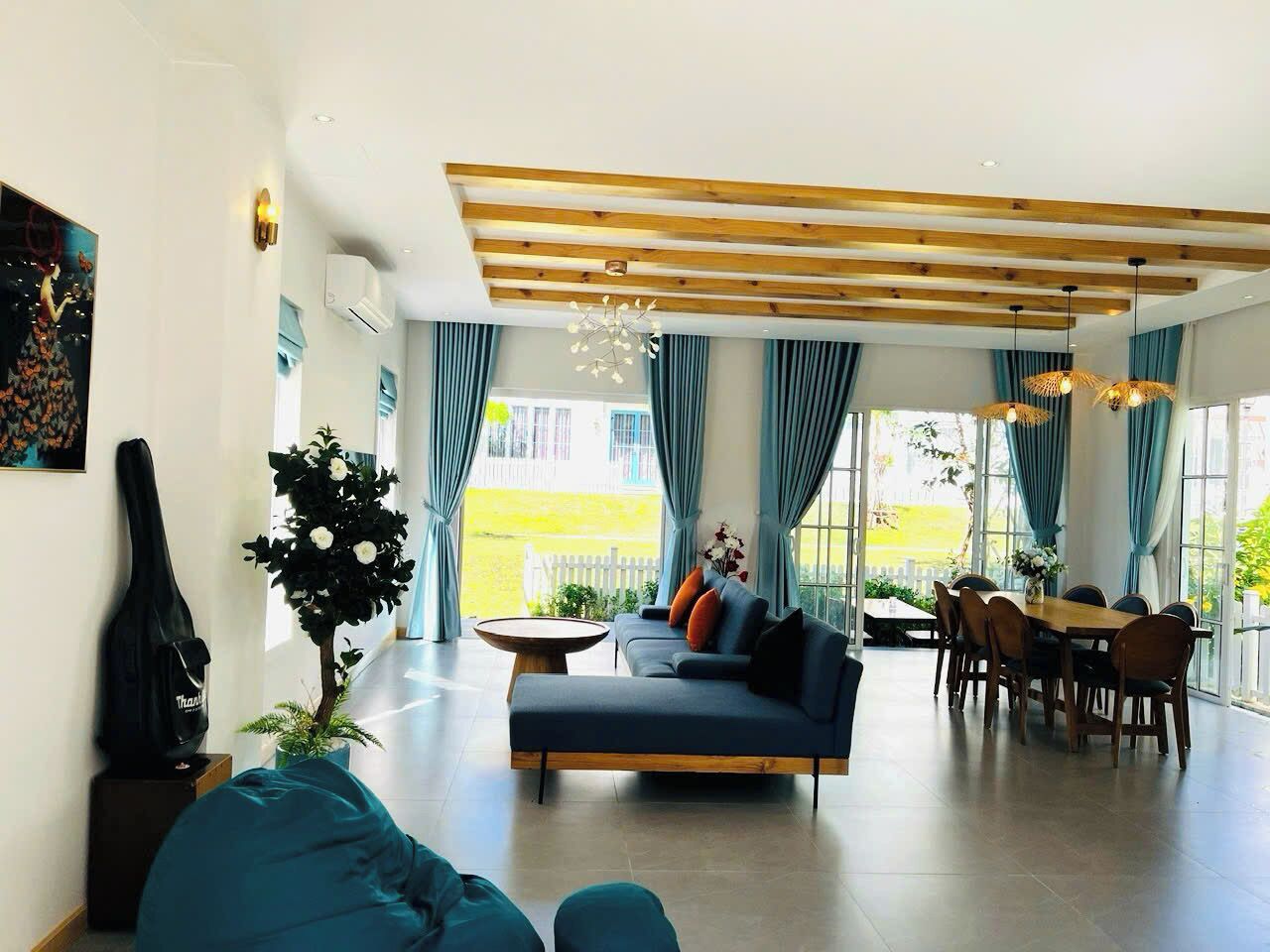 Deluxe-Villa, 3 Schlafzimmer | Wohnzimmer