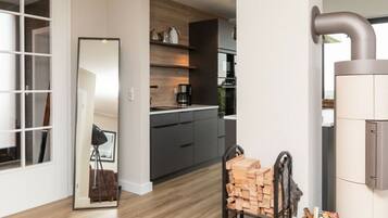 Ferienhaus | Eigene Küche | Ofen, Wasserkocher, Toaster