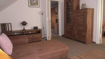 Ferienhaus | 1 Schlafzimmer, individuell eingerichtet, Bügeleisen/Bügelbrett