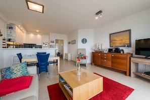 Living room - Apartment in Koksijde With Stunning Sea View (Koksijde)