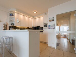 公寓 | 私人厨房 | 微波炉、洗碗机、茶具/咖啡用具、烤面包机