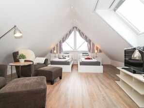 Casa | 2 quartos, ferros/tábuas de passar roupa, individualmente mobiliados