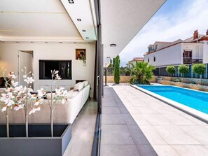 Villa | Pool - Villa Alpha - Four Bedroom Villa With Swimming Pool (Rab)