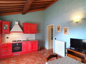 Apartment | Private kitchen - Apartment Monteverdi With Sauna & Pool (Monteverdi Marittimo)