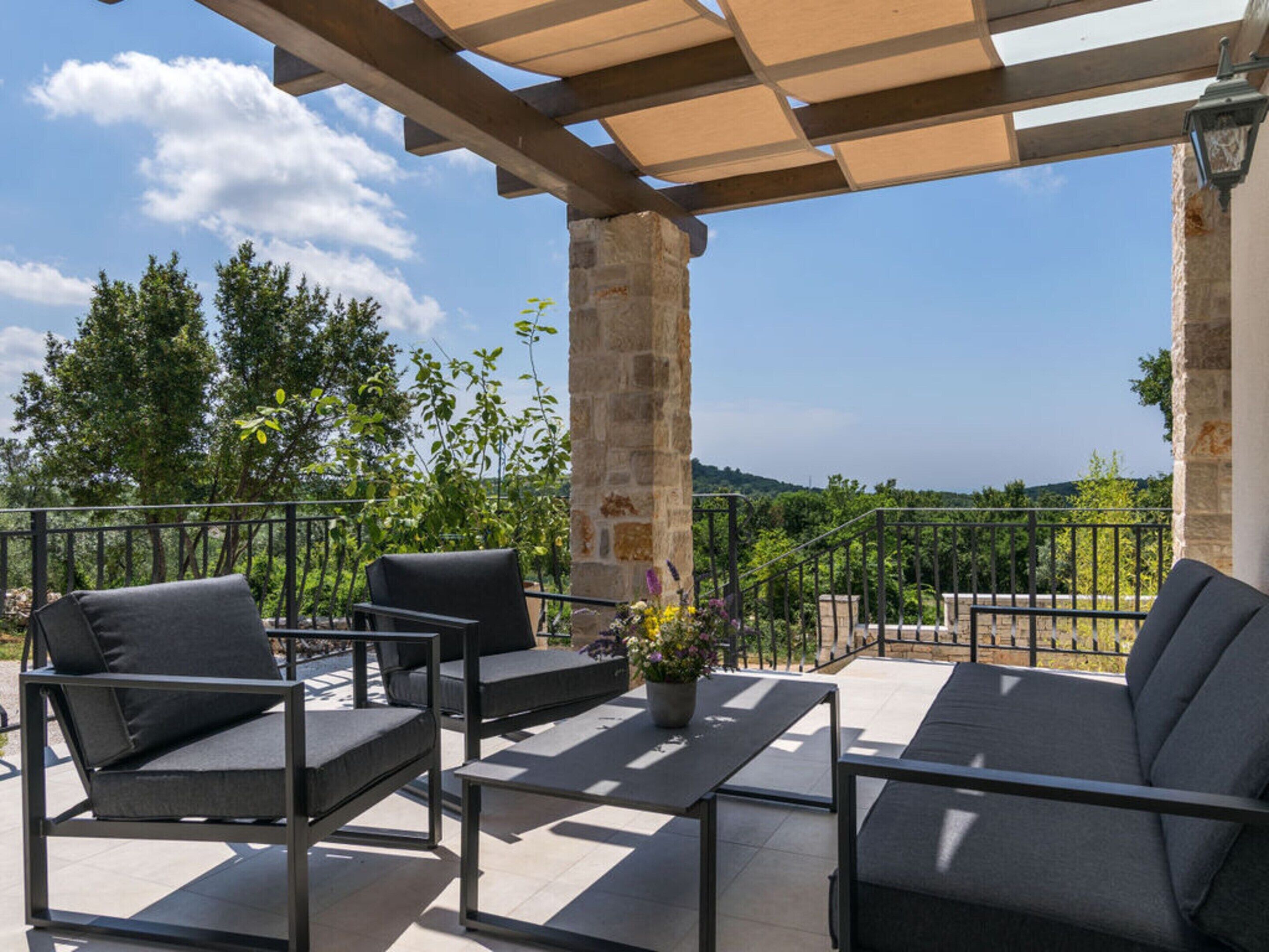 Vue depuis l’hébergement