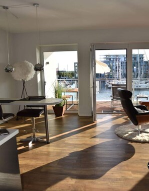 Living room - "loft" Portmarina 26 (Bremerhaven)