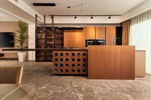Exclusive-Villa, Meerblick | Eigene Küche
