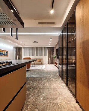 Exclusive-Villa, Meerblick | Eigene Küche | Großer Kühlschrank, Ofen, Herdplatte, Geschirrspüler