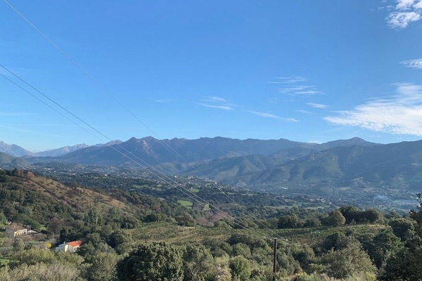 Blick von der Unterkunft