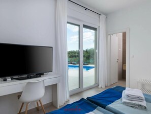 Villa | 2 soveværelser, individuel indretning, strygejern/strygebræt