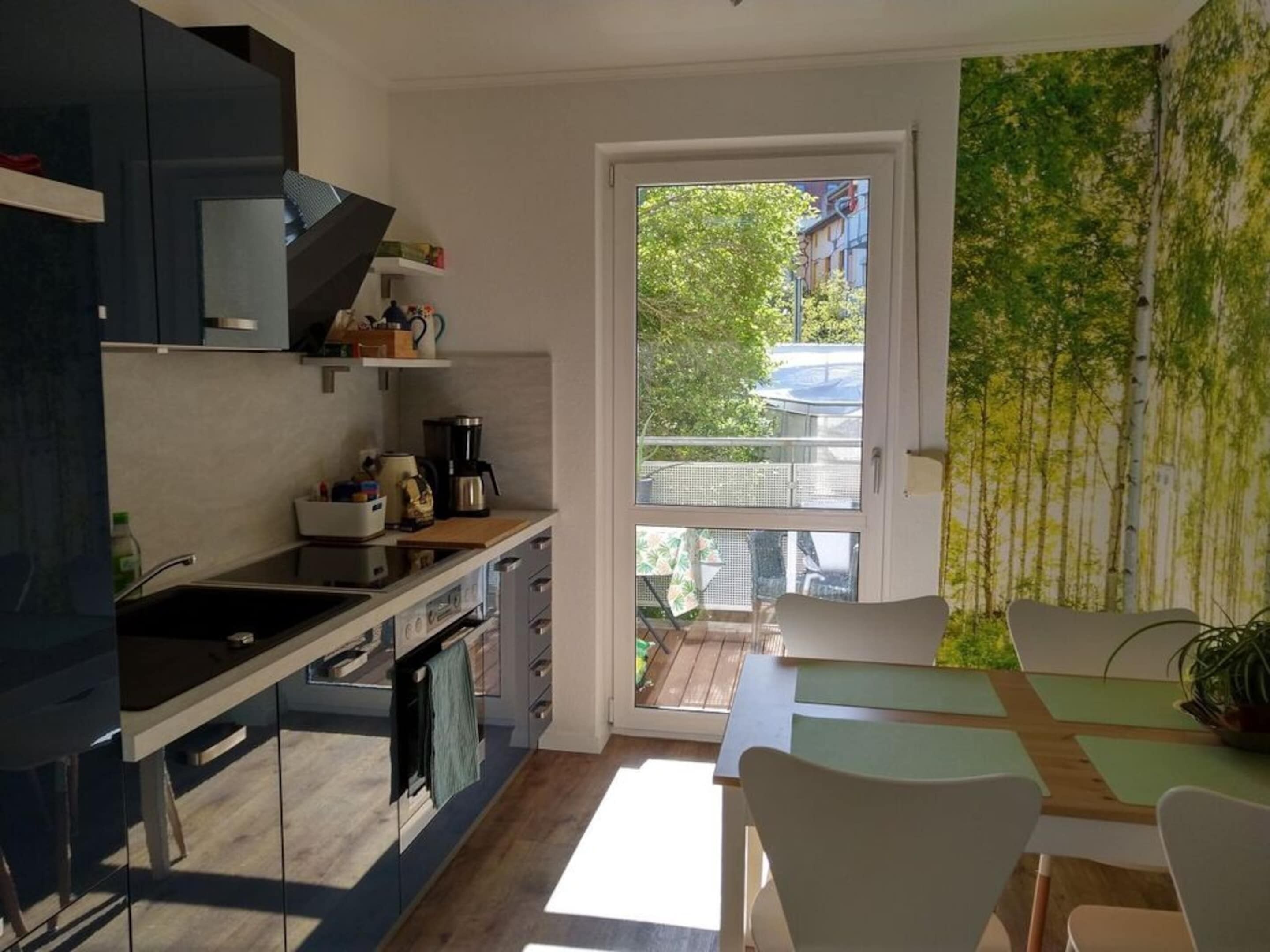 Apartment | Private kitchen | Oven, toaster, highchair