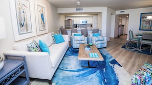 Smart TV, offices, printers - E203 - Fantastic Beachfront condo and Pool view! Sleeps 8 (Panama City Beach)