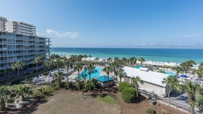 Exterior - B405 Shoreline Beauty, 3 pools, Tennis Court & Gym (Panama City Beach)