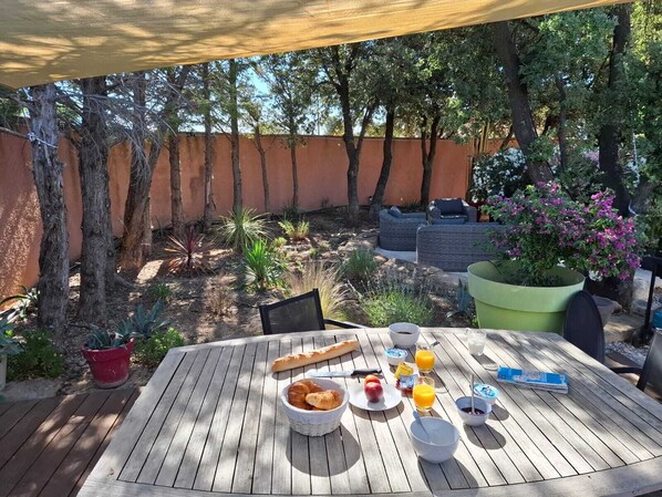 Opções para refeição ao ar livre