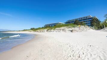 Tæt på stranden