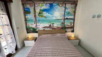 2 chambres, fer et planche Ă repasser, Wi-Fi, draps fournis