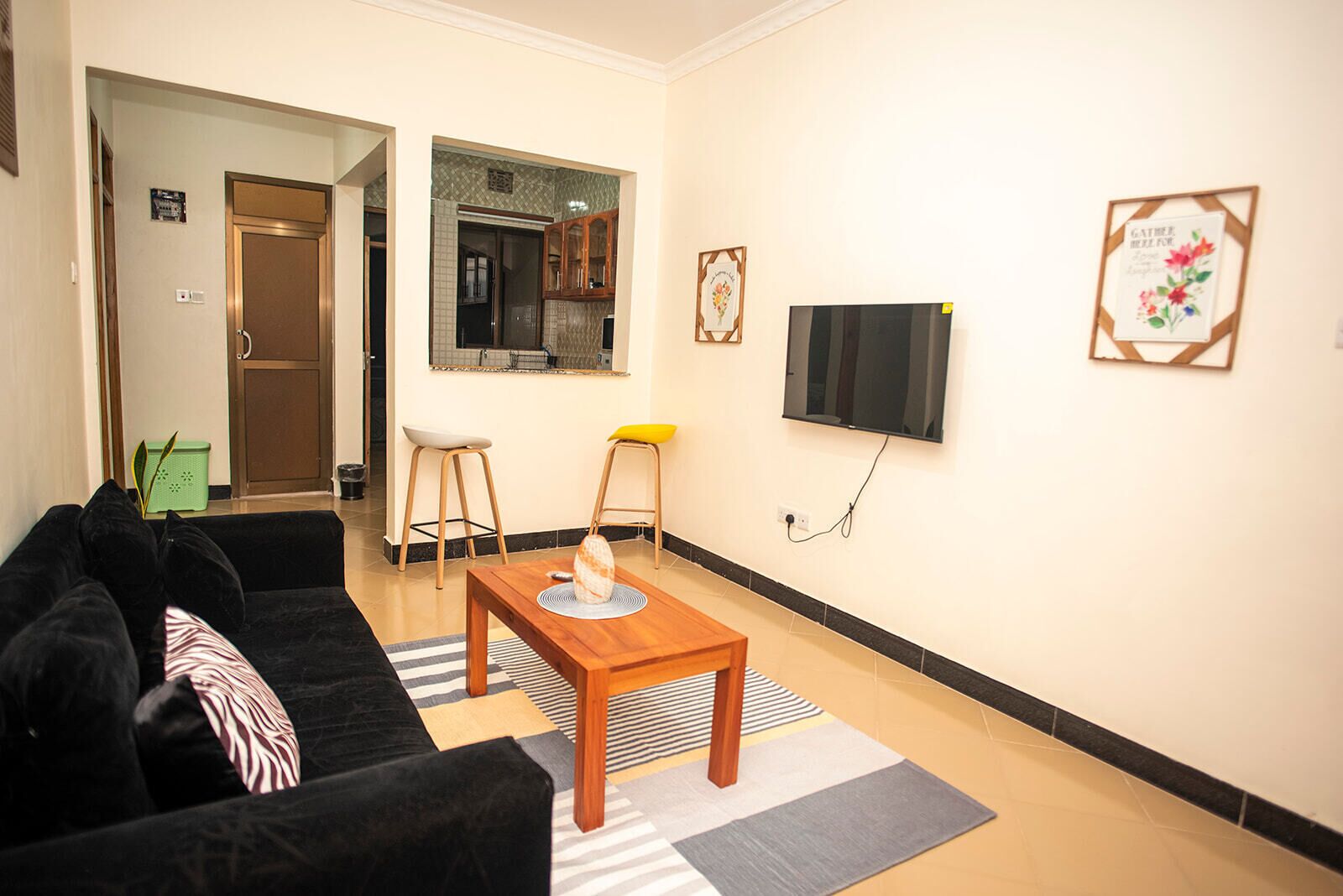 TV connectée, cheminée