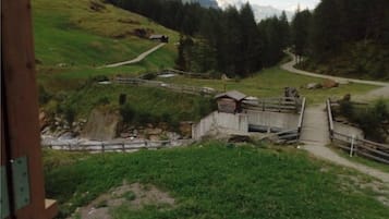 Blick von der Unterkunft