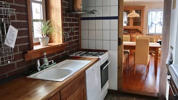 Apartment | Eigene Küche | Ofen, Wasserkocher, Toaster