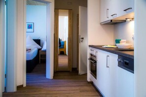 Private kitchen - Cosy Apartment in Bolsterlang (Bolsterlang)