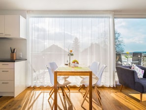 Dining - in the Holiday Home Sandra Comfortable Holiday Residence (Hoerbranz)