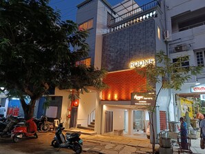 Fassade der Unterkunft