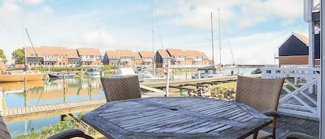 Uitzicht op het water