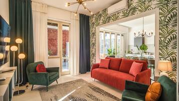 Apartamento premium | Área de estar