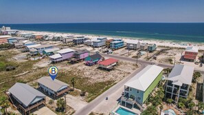 Exterior - Second Choice: Across the Street From the Beach, Bender Vacation Rentals! (Gulf Shores)