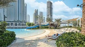 Outdoor pool - Vogue | Breeze Creek Beach | Waterfront Living (Dubai)