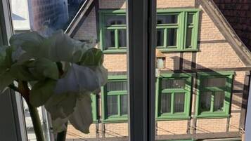 Blick von der Unterkunft