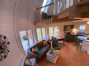 Living area - Tamika Ball House at Lake Tollense (Penzlin)