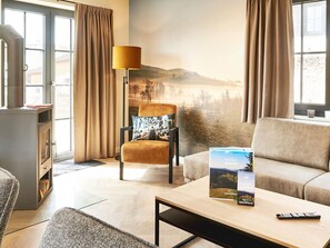Living area - Luxury Villa With Sauna, With ski Area Only 200 m (Winterberg)