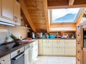 Private kitchen - Holiday Apartment Zugspitzblick-riedel (Garmisch-Partenkirchen)