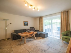 Living area - Chalet Bernegg - Otztal (Sautens)