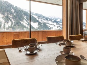 Dining - Stylish Apartment With Sauna, ski Area at 600 m (Schruns)