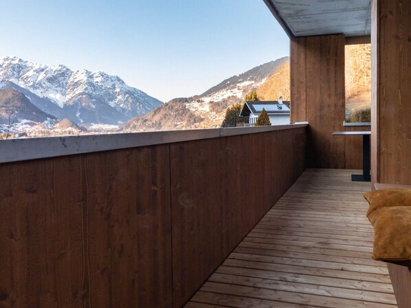 View from property - Stylish Apartment With Sauna, ski Area at 600 m (Schruns)