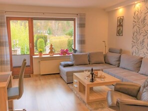 Living area - Holiday Home Mountain View (Langelsheim)