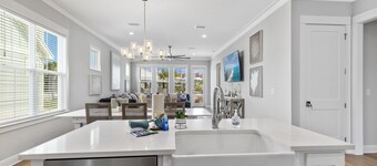 New Beach House sleeps 17 in Orange Beach AL. Summer Salt Lot 47