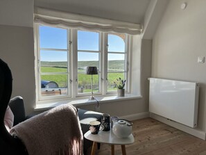 View from property - "peerboos" in the Haus am Deich (Vollerwiek)