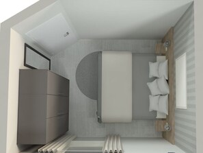 Appartement | Privékeuken | Een oven, een broodrooster