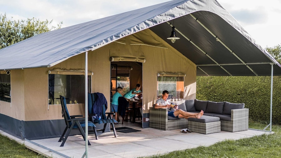 Fine Safari Tent in a Holiday Park