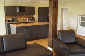 Leilighet | Eget kjøkken | Ovn, vannkoker og brødrister