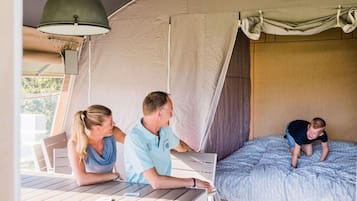 Tent | 3 bedrooms, individually furnished, bed sheets